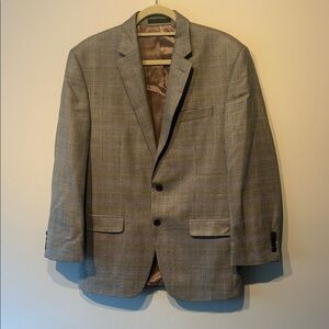 Ralph Lauren Men's Brown Plaid Sports Coat